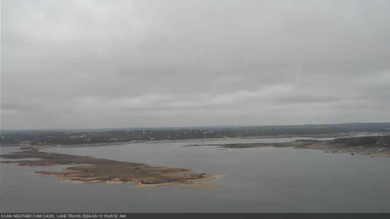 Lake Travis webcam, March 13, 2024 10:45 AM CT