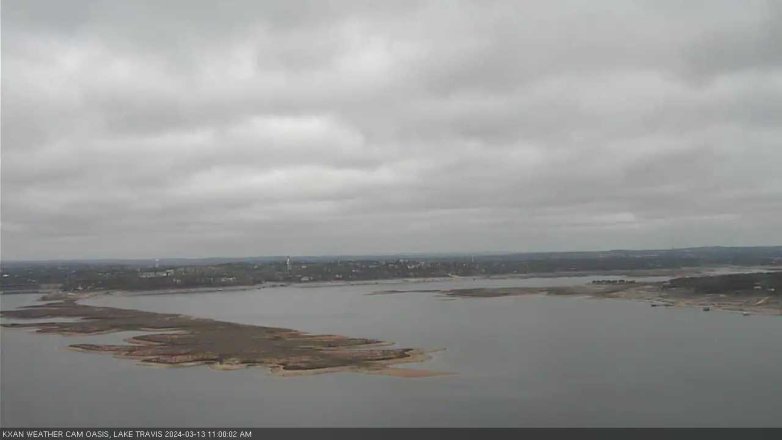 Lake Travis webcam, March 13, 2024 11:00 AM CT