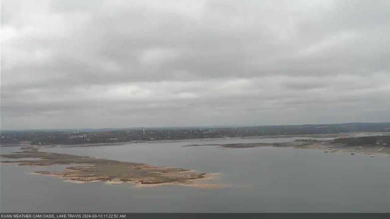 Lake Travis webcam, March 13, 2024 11:25 AM CT