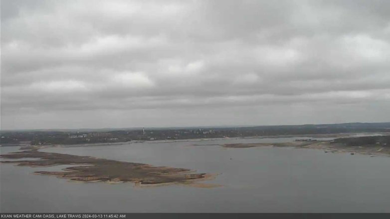 Lake Travis webcam, March 13, 2024 11:45 AM CT