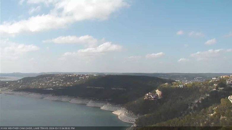 Lake Travis webcam, March 13, 2024 4:00 PM CT