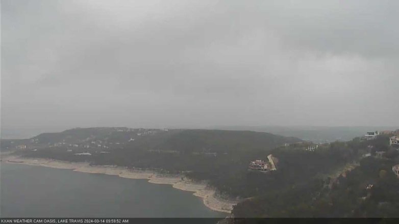 Lake Travis webcam, March 14, 2024 10:00 AM CT