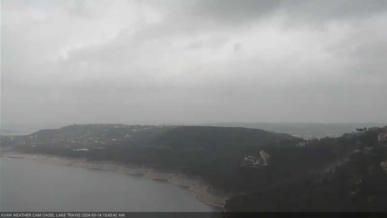 Lake Travis webcam, March 14, 2024 10:45 AM CT