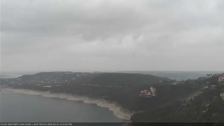 Lake Travis webcam, March 14, 2024 12:25 PM CT