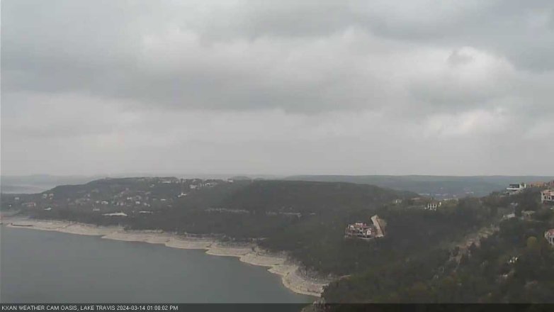 Lake Travis webcam, March 14, 2024 1:00 PM CT