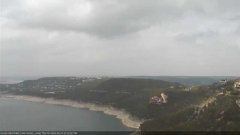 Lake Travis webcam, March 14, 2024 1:25 PM CT