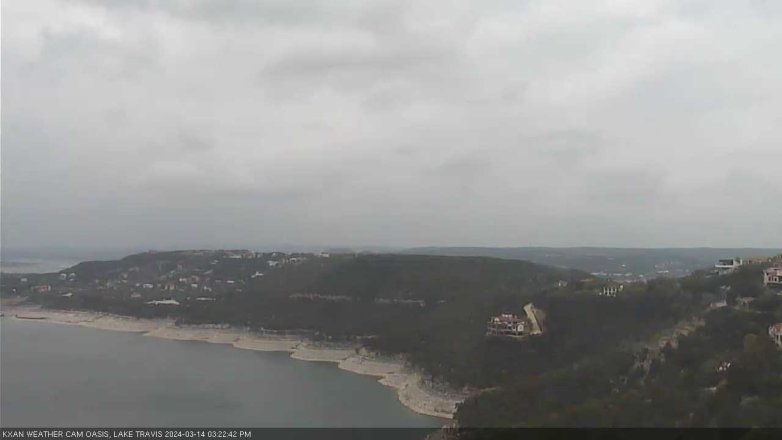 Lake Travis webcam, March 14, 2024 3:25 PM CT