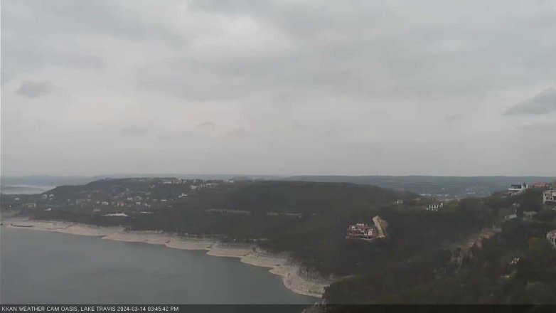 Lake Travis webcam, March 14, 2024 3:45 PM CT