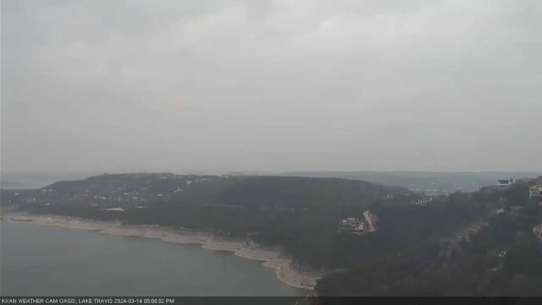 Lake Travis webcam, March 14, 2024 5:00 PM CT