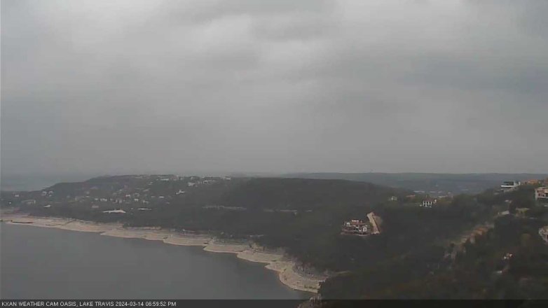 Lake Travis webcam, March 14, 2024 7:00 PM CT