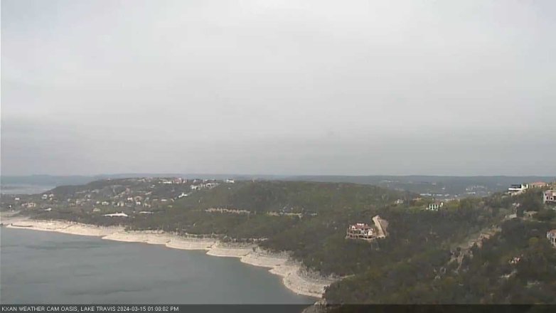 Lake Travis webcam, March 15, 2024 1:00 PM CT