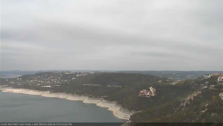 Lake Travis webcam, March 15, 2024 1:25 PM CT