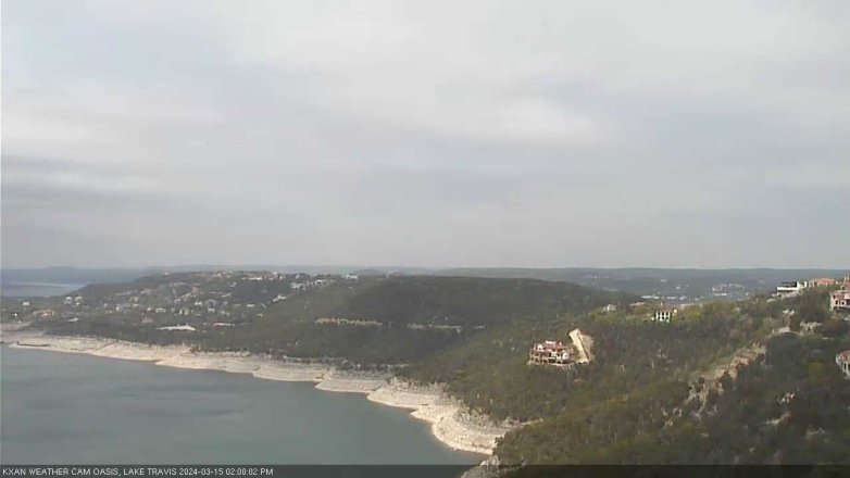 Lake Travis webcam, March 15, 2024 2:00 PM CT