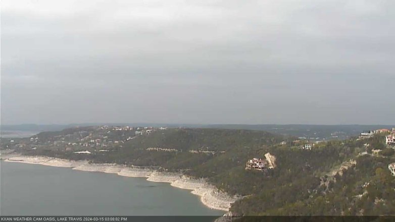 Lake Travis webcam, March 15, 2024 3:00 PM CT