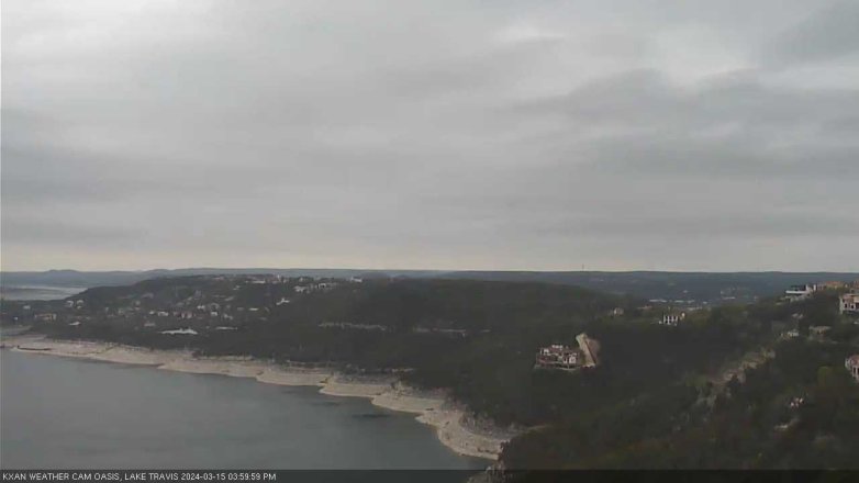 Lake Travis webcam, March 15, 2024 4:00 PM CT