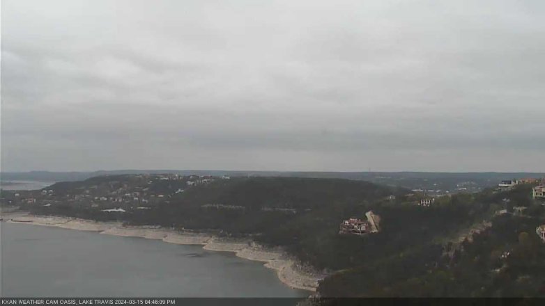 Lake Travis webcam, March 15, 2024 4:45 PM CT