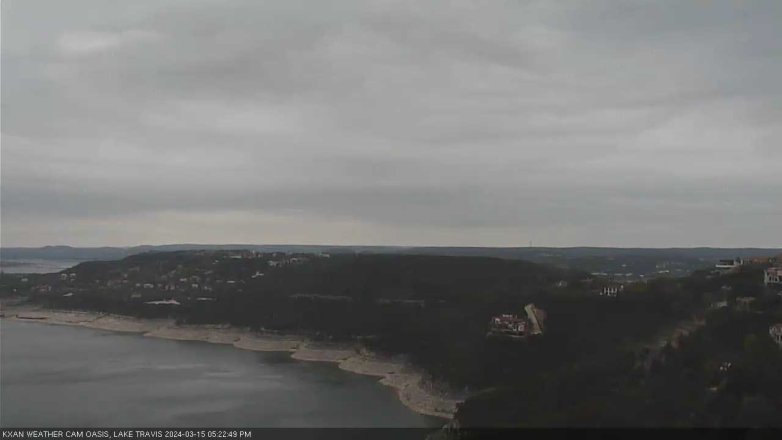 Lake Travis webcam, March 15, 2024 5:25 PM CT