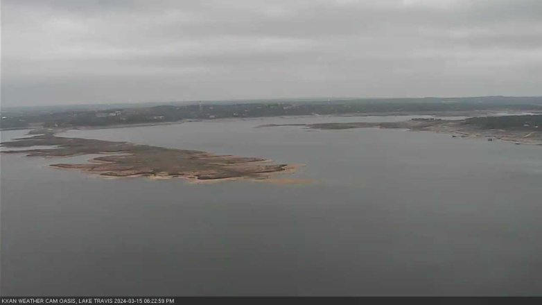 Lake Travis webcam, March 15, 2024 6:25 PM CT