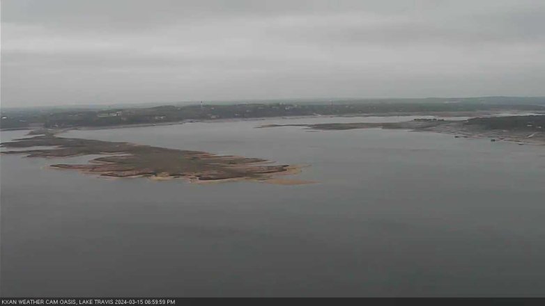 Lake Travis webcam, March 15, 2024 7:00 PM CT