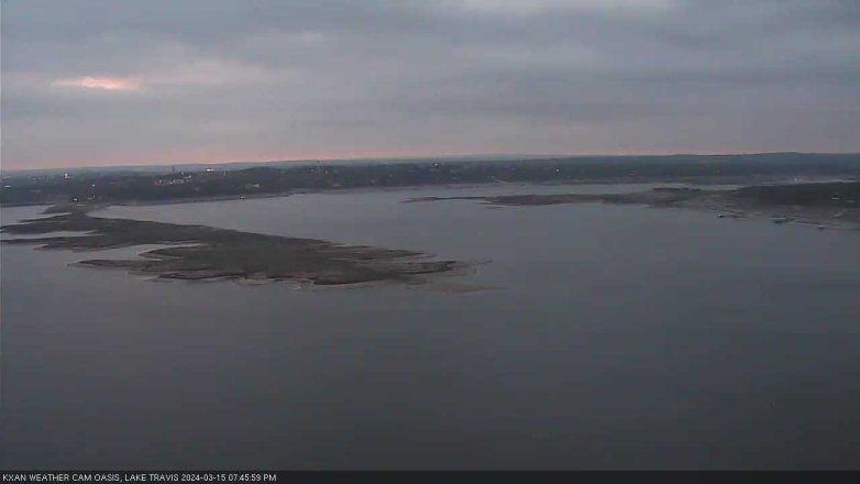 Lake Travis webcam, March 15, 2024 7:45 PM CT