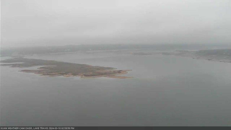 Lake Travis webcam, March 16, 2024 3:00 PM CT