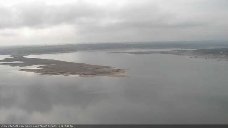 Lake Travis webcam, March 16, 2024 4:25 PM CT