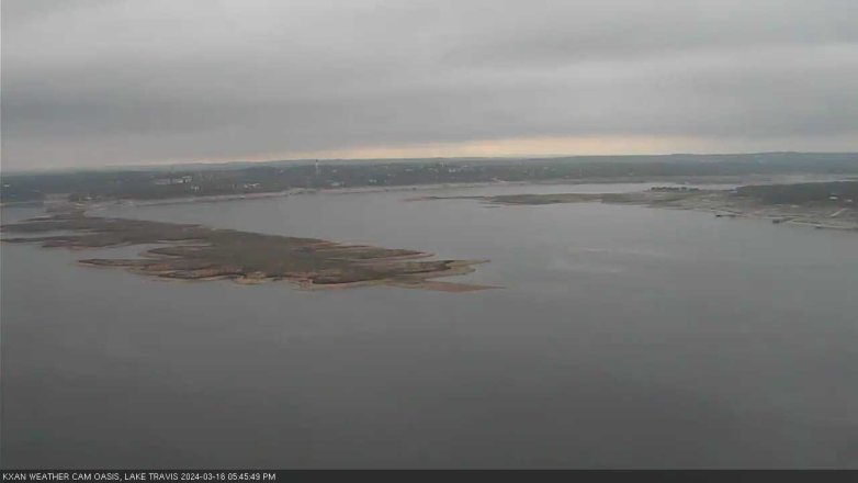 Lake Travis webcam, March 16, 2024 5:45 PM CT