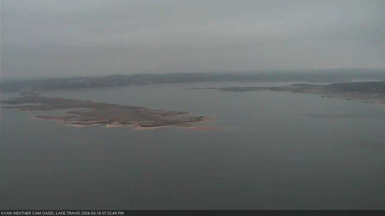 Lake Travis webcam, March 16, 2024 7:25 PM CT