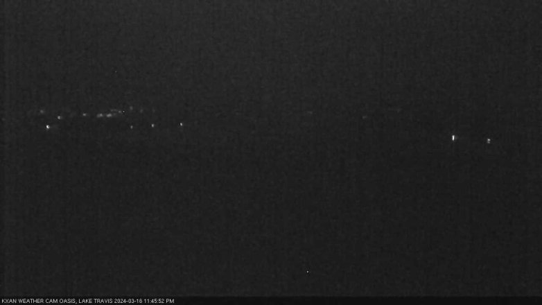 Lake Travis webcam, March 16, 2024 11:45 PM CT