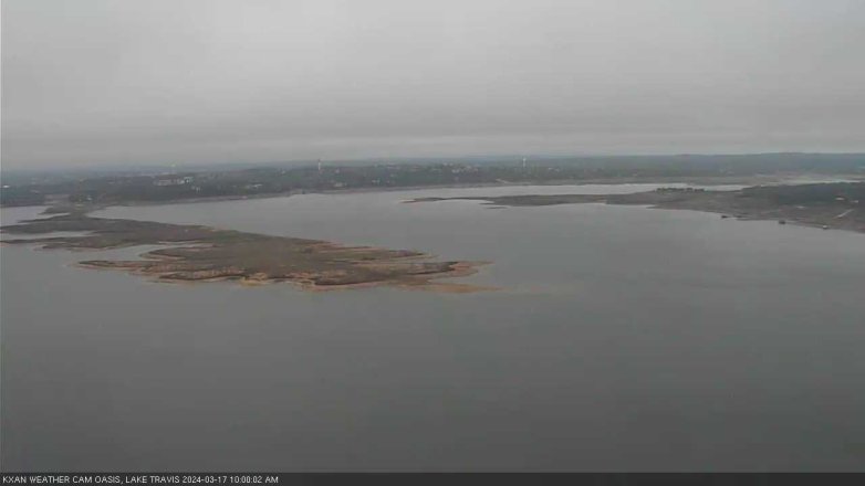 Lake Travis webcam, March 17, 2024 10:00 AM CT
