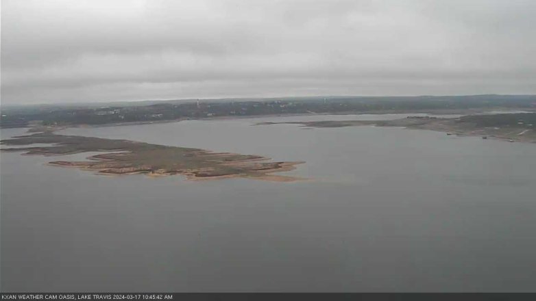 Lake Travis webcam, March 17, 2024 10:45 AM CT