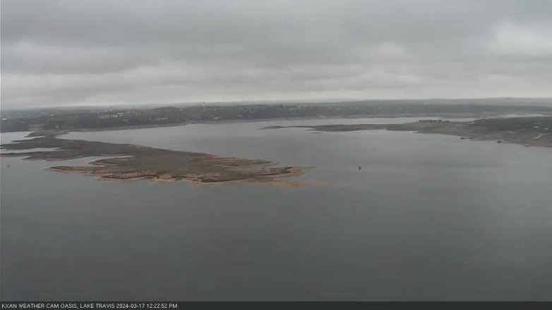 Lake Travis webcam, March 17, 2024 12:25 PM CT