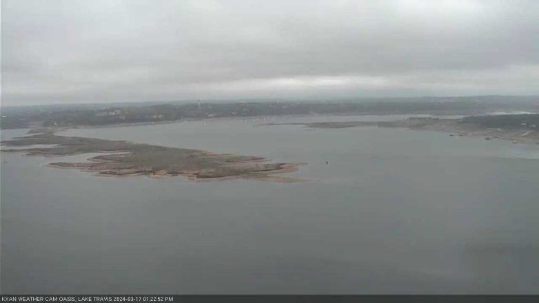 Lake Travis webcam, March 17, 2024 1:25 PM CT
