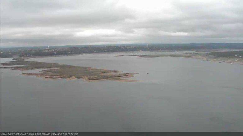 Lake Travis webcam, March 17, 2024 2:00 PM CT