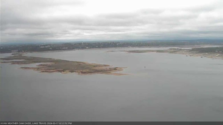 Lake Travis webcam, March 17, 2024 2:25 PM CT