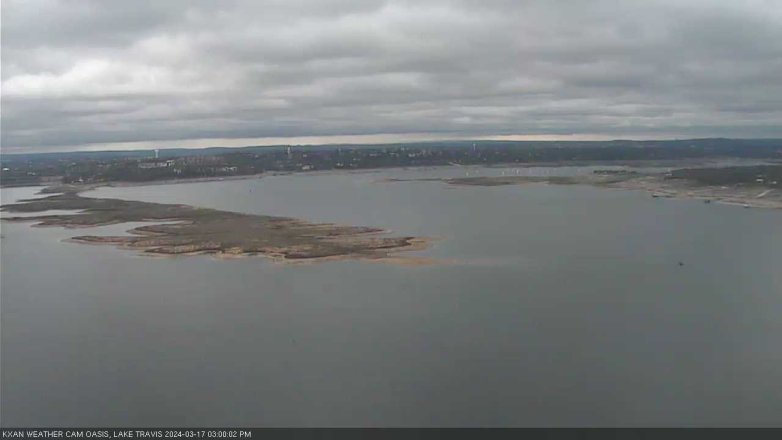 Lake Travis webcam, March 17, 2024 3:00 PM CT