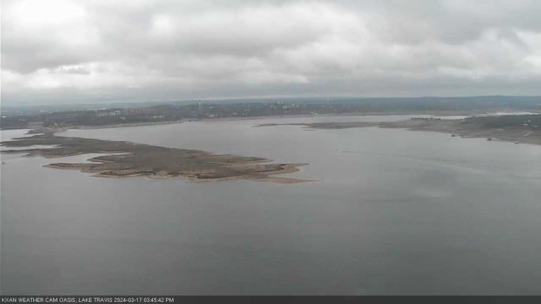 Lake Travis webcam, March 17, 2024 3:45 PM CT