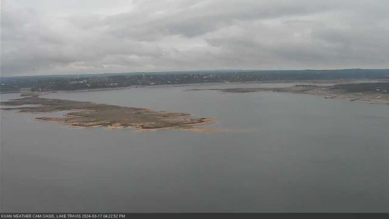 Lake Travis webcam, March 17, 2024 4:25 PM CT