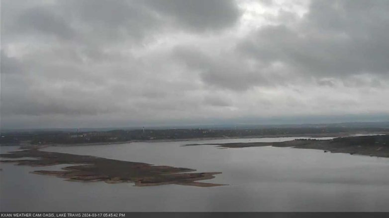 Lake Travis webcam, March 17, 2024 5:45 PM CT