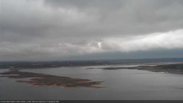 Lake Travis webcam, March 17, 2024 6:45 PM CT