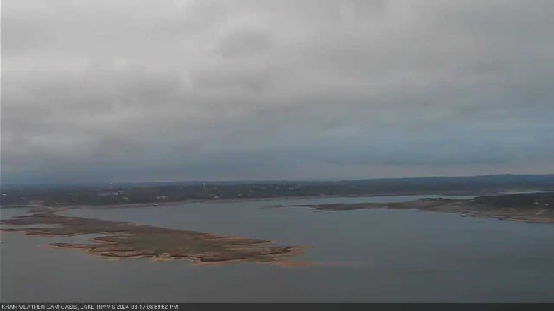 Lake Travis webcam, March 17, 2024 7:00 PM CT