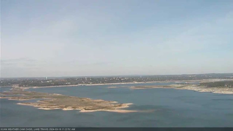 Lake Travis webcam, March 18, 2024 11:25 AM CT