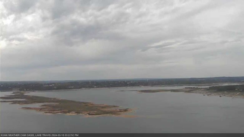 Lake Travis webcam, March 18, 2024 3:25 PM CT