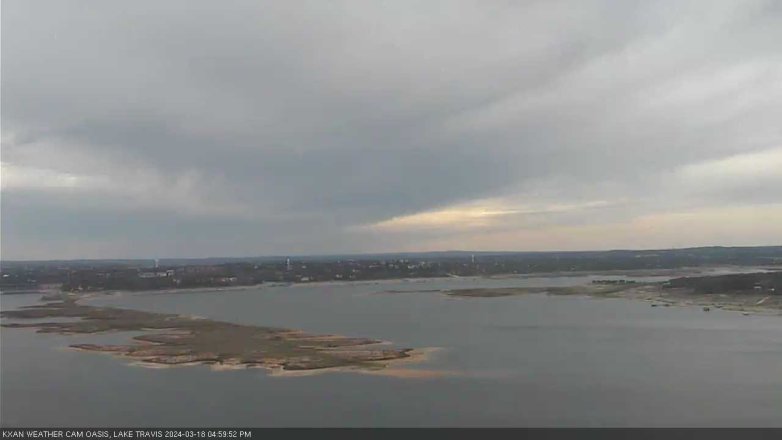 Lake Travis webcam, March 18, 2024 5:00 PM CT