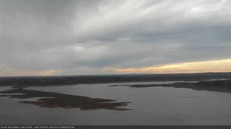 Lake Travis webcam, March 18, 2024 6:00 PM CT