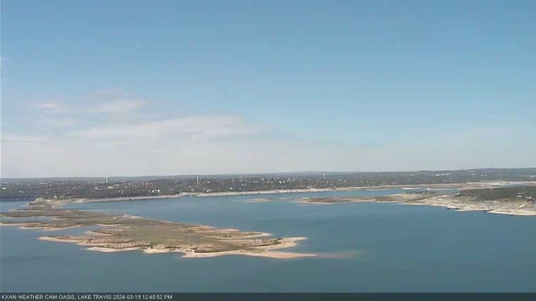 Lake Travis webcam, March 19, 2024 12:45 PM CT