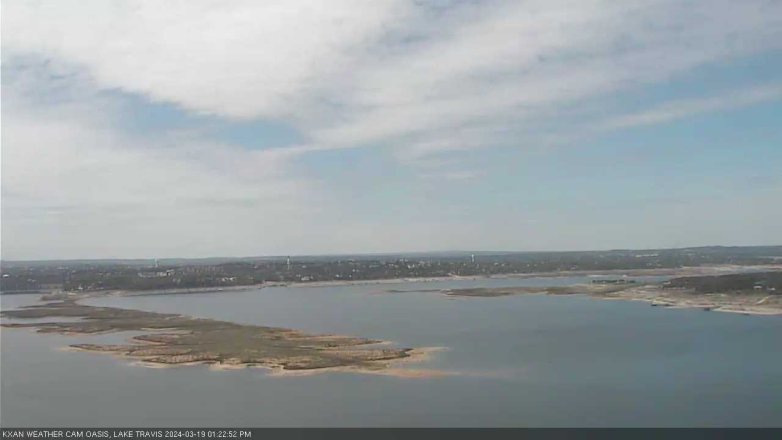 Lake Travis webcam, March 19, 2024 1:25 PM CT