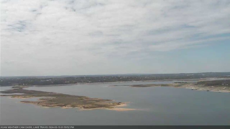 Lake Travis webcam, March 19, 2024 2:00 PM CT