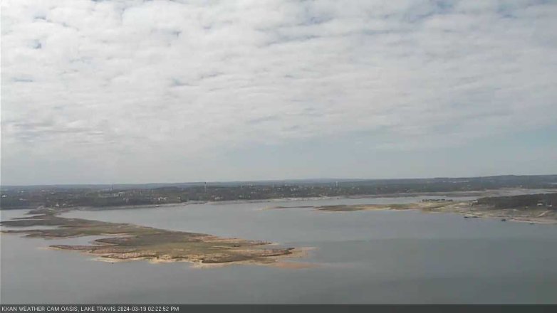 Lake Travis webcam, March 19, 2024 2:25 PM CT