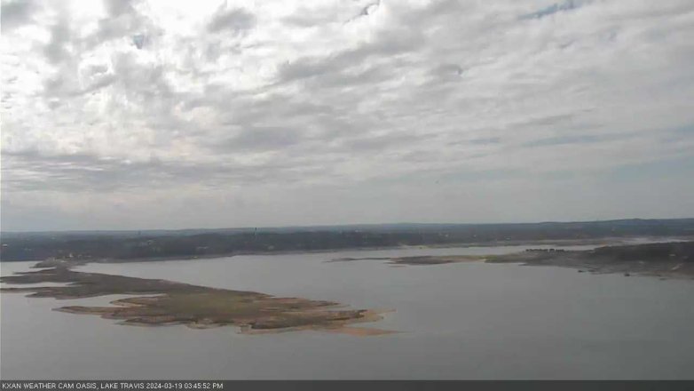 Lake Travis webcam, March 19, 2024 3:45 PM CT